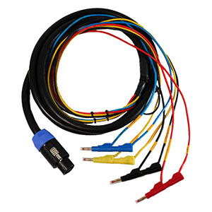 Neutrik cable with integrated connector